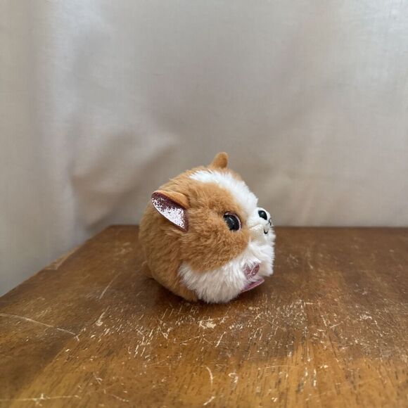 Ty Puffies (Beanie Balls) Plush - TANNER the Brown Dog (4 inch) NEW 2022 MWMTs - Picture 8 of 9